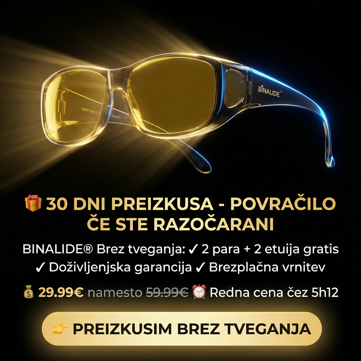 Binalide™ - Riješite se agresivnih farova