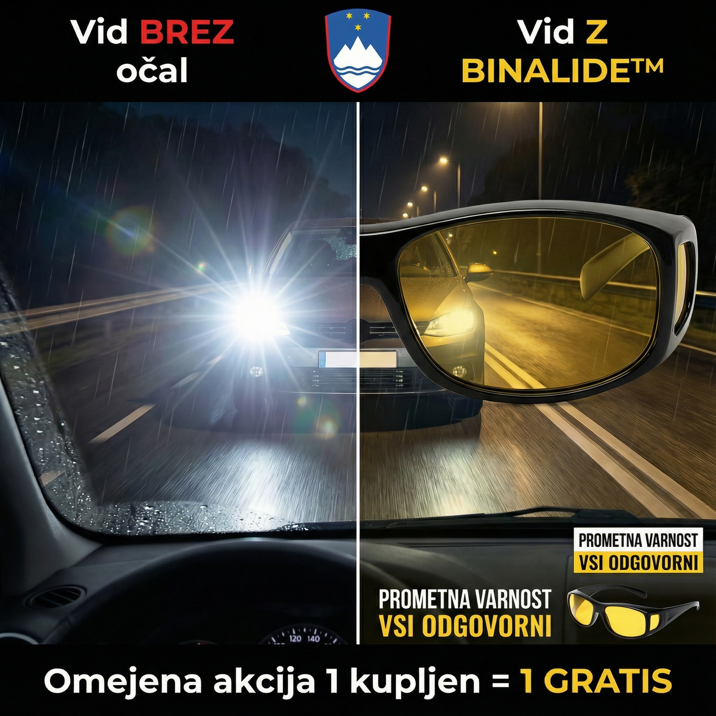 Binalide™ - Riješite se agresivnih farova